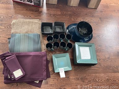 MaxSold Auction: This online auction includes furniture such as a coffee table, chairs, dressers, cabinets, workbenches, shelving units, desk, stools and others, Noritake china, kitchenware, small kitchen appliances, clothing, shoes, accessories, Samsung TV, electronics, rugs, power tools, hand tools, hardware, yard tools, cleaning supplies, decor, grandfather clock, Singer sewing machine, seasonal decor, jewelry steam cleaner, camping supplies, instruments, ladder, BBQ grill, vintage sled and many more!