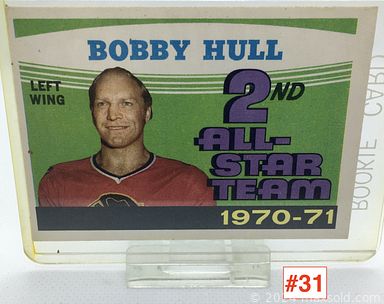 MaxSold Auction: This online auction features hockey cards, hockey coins, hockey pucks, hockey sticker books, and more!!