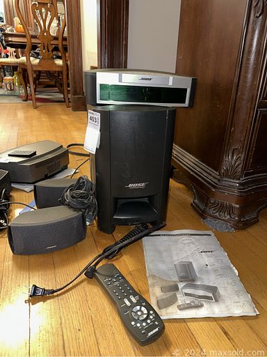 MaxSold Auction: This online auction features silver jewelry, gold jewelry, perfume bottles, watches, costume jewelry, small kitchen appliances, bar stools, sports memorabilia, desk & chair, printer, office supplies, TV, ladders, wood carvings, area rug, patio furniture, rolling tool chest, sports equipment, power & hand tools, garden tools, generator, snowblower, and much more!