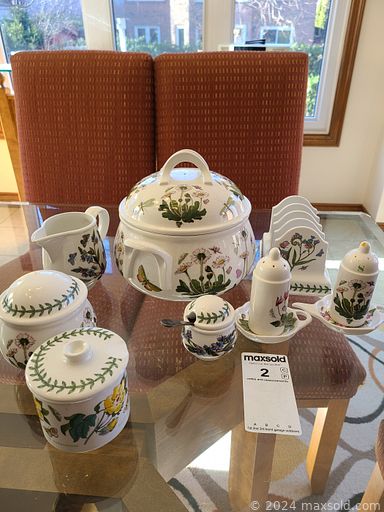 MaxSold Auction: This online auction features entertaining items, teapots, small kitchen appliances, grandfather clock, TVs, leather furniture, area rugs, music box collection, S & P shakers, secretary desk, Swarovski figurines, Snowbabies, glass dining table, bar stools, men’s clothing & shoes, costume jewelry, office supplies, Apple desktop, printers, jewellery dresser, golf apparel & accessories, office supplies, collector dolls, desk & credenza, hand tools, cedar chest pet products, home health aids, wine cooler, yard tools, BBQ grill, and much, much, more!!!