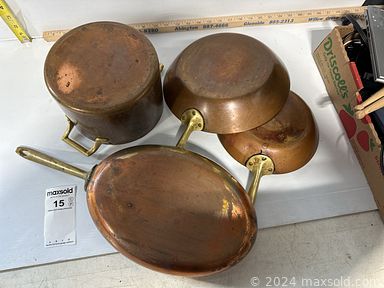 MaxSold Auction: This online auction features Funko Pops, sports collectibles, power tools, gemstone rings, stand mixer, area rug, art pottery, crocks, bikes, art glass, painting supplies, work boots, dollhouse, small kitchen appliances, craft supplies, stained glass table lamp, collector plates, CDs, golf clubs, printers, electric fireplace, marbles, vinyl records, Inuit sculpture, costume jewelry, watches, ukuleles, perfume bottles, karaoke machine, Cherished Teddies collection, stamps, and much more!!!