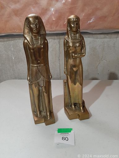 MaxSold Auction: This online auction features costume jewelry, onyx & glass figurines, studio pottery, collectible plates, nesting dolls, art glass, decanter set, brass statues, games, office supplies, craft supplies, vintage books, blanket tacks and much more!