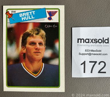 MaxSold Auction: This online auction includes wrestling magazines, Liebig advertising card sets, a Guy Lafleur bobblehead, 1973-74 Montreal Canadiens souvenir hockey stick, advertising pieces, sports cards featuring Wayne Gretzky, Doug Gilmour, John Boccabella, Patrick Roy, Michael Jordan and much more!