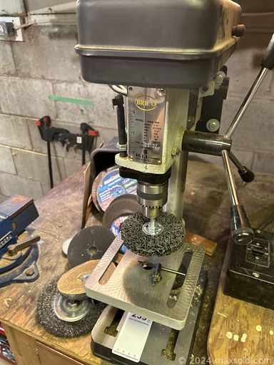 MaxSold Auction: This online auction features coins, currency, watches, children’s books, vintage books, adjustable bed, area rug, games, art supplies, office supplies, desks, printer, cameras, silver jewelry, fitness gear, small kitchen appliances, art pottery, wood carvings, collector plates & cups, soapstone carvings, collector spoons, First Day covers, commemorative stamps, violin, sewing machine, vinyl records, guitar, vintage bottles, security cameras, oil lamps, golf clubs & accessories, brass horse medallions, power & hand tools, craft supplies, yard tools, planters, garden art, patio furniture, BBQ grill, camping gear, and much, much, more!!!