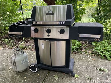 MaxSold Auction: This online auction includes furniture such as side tables, armchairs, curio cabinet, dining table set, highboy, bookcases, desk, dresser, bedframe and others, light fixtures, kitchenware, small kitchen appliances, clocks, cat decor, Belleek and other china, lamps, Navajo mats, wall art, crystalware, pottery, linens, electronics, brassware, books, clothing, accessories, antique typewriter, home health aids, seasonal decor, tools, hardware, vinyl records, cleaning tools, Little Tikes wagon and much more!