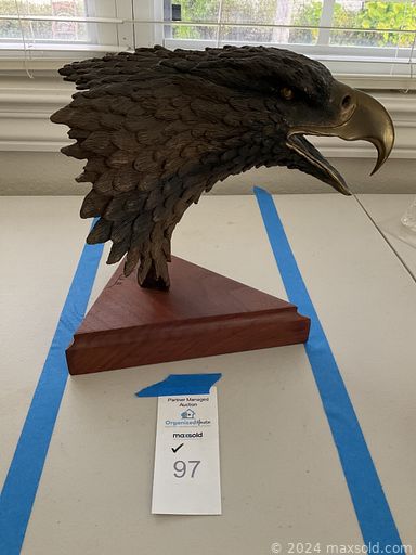 MaxSold Auction: This online auction features table & floor lamps, artificial plants, barstools, pet products, decorative wall plants, personal safe, yard tools, antique baby scale, small kitchen appliances, executive desk, art glass, binoculars, office supplies, and much more!