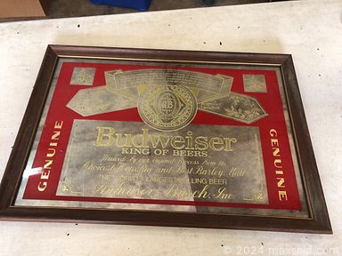 MaxSold Auction: This online auction features craft supplies, hardware, hand tools, stained glass windows, antique cast iron bank, vintage toys, sleeper couch, power tools, bar mirrors, vinyl records, antique bottles, RC vehicles, vintage fishing reels, oil lamps, vintage clocks, beer steins, wetsuit, telescope, sports collectibles, DVDs, and much, much, more!!