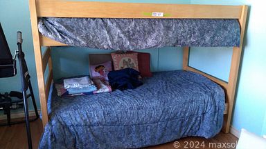 MaxSold Auction: This online auction includes furniture such as a china cabinet, massage chair, Midcentury chairs, cabinets, bookshelves, dining table set, end tables and others, yard tools, composter, Weber BBQ grill, garden supplies, camping supplies, kitchenware, small kitchen appliances, toys, rolling shop cart, ladders, tools, hardware, electronics, clothing, shoes, accessories, board games, books, china, linens, fitness items, luggage, Singer serger, Casino keyboard, Nikon camera, home health aids and many more!