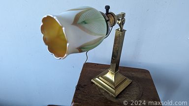 MaxSold Auction: This online auction includes lamps, artworks, Murano glassware, antique Kaiser stein, Vaseline glass bowl, carving, vases, decor, books, vinyl records, pocket tools, Satsuma teapot, Blue Mountain pottery and much more!