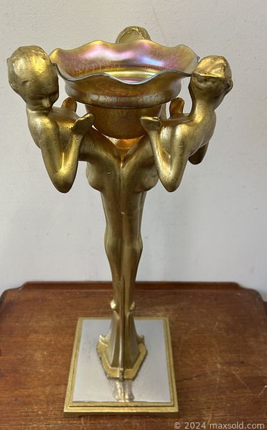 MaxSold Auction: This online auction features Alexander Calder artwork, Art Deco sculptures, Indigenous art & apparel, art glass, vintage Mod chairs, wood carving, ceramic art, Moorcroft pieces, bronze statue, art pottery, vintage reed baskets, antique leaded glass window, and much, much, more!!!n