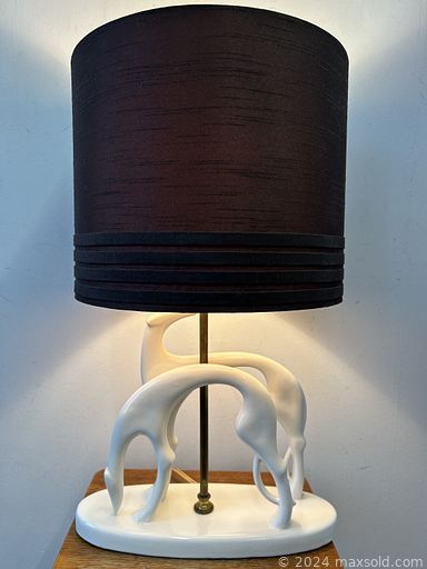 MaxSold Auction: This online auction features signed original paintings, art glass, ship-in-a-bottle, African carving, carved wood inkwell, leather sculptures, Royal Doulton figurine, cast iron sculpture, art pottery, antique Satsuma teapot, ukulele, figural wall hangings, stained glass lamp, and much, much, more!!!