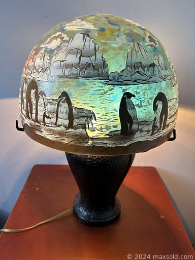 MaxSold Auction: This online auction features Copeland statue, Claude Breeze artwork, glass inkwell, Cameo glass lamp, Art Nouveau table lamp, Stained Glass table lamp, art glass, Moorcroft pieces, table lighter, Royal Doulton figurine, Indigenous artwork, Patrick Corringham artwork, glass insulators, uranium glass, pewter jewelry, vintage buttons, and much, much, more!!!