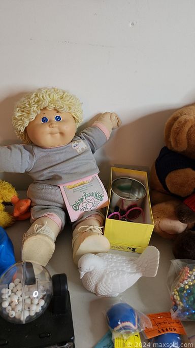 MaxSold Auction: This online auction features framed artwork, upright freezers, desktop computer & accessories, stained glass shades, cookie jar, heaters, vintage bottles, restaurant dishes, glassware & supplies, yard tools, small kitchen appliances, wooden room separators, sports equipment, jewelry, beauty products, glass wall hangings, dachshund collectibles and much more!