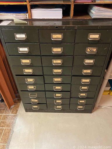 MaxSold Auction: This online auction features chairs, slate top table, rolltop desk, antique rocker, Christmas decor, vintage cracker boxes, frames, wall art, books, paper goods, vases, kitchen decor, cast iron, Royal Doulton china, kitchenware, houseware and much more!