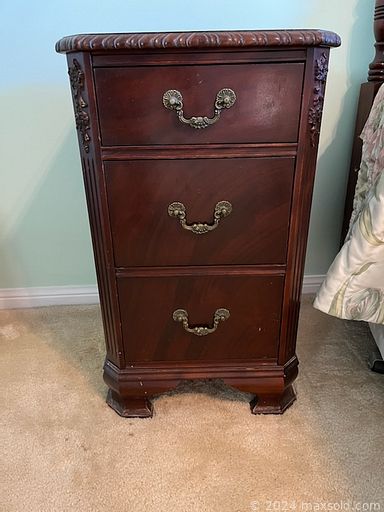 MaxSold Auction: This online auction features framed art, kitchen appliances, nesting table, decanter, crystal ware, glassware, curio cabinet, lamps, silver plate items, teapots, sofabed, mirror, Limoges, Royal Vienna, collector plates, decor, Birks sterling, brass items, chairs, chest, dresser, fireplace, organ instrument, tools, couch, loveseat sewing machine, collector spoons and much more.