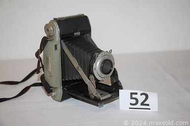 MaxSold Auction: This Charity/Fundraising Online Auction features antique maps, steampunk lamp, comics, vintage Corningware, vintage Bakelite roulette wheel, marionette, sterling silver jewelry, antique kitchenwares, Longaberger baskets, Madame Alexander dolls, antique sewing machine, vintage cameras, felt pennants, stereoviews, Pez dispensers, vintage postcards & books, hand-carved roosters, quilts, antique door knobs, vinyl records, area rug, Halloween costumes and much more!