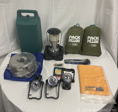 MaxSold Auction: This online auction features CDs, DVDs, airpod, vinyl records, speaker, binoculars, turntable, bicycle, pottery teapot, music box & baglama, camping lot, Seiko Swivel clock, lego, Hamilton hand blender, barbies, ceramic beer mugs, vintage tennis rackets and much more!