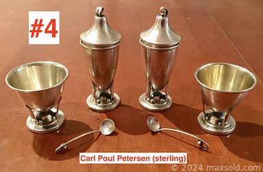 MaxSold Auction: This online auction includes sterling silver, 30” Toshiba TV, furniture such as French country dining table and chairs, end tables, Quebec pine cupboard, and solid maple chair, Persian carpet, framed wall art, lamps, electric guitar, acoustic guitar, lighting, and much more!