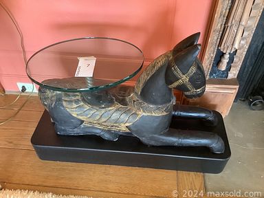 MaxSold Auction: This online auction features decorative plates, temple dog vases, antique books, plant pots, area rugs & runners, art glass, massage chair, carved wood chairs, art pottery, Asian bar cart, vintage kitchen tools, pewter dishes, small kitchen appliances, vinyl records, stereo components, metal sculptures, craft supplies, baskets, DVDs, bar stools, video game console & games, cookbooks, sports equipment, office supplies, printers, and much, much, more!!!