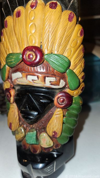 MaxSold Auction: This online auction features brass candlesticks & spittoon, art glass, perfume bottle, stone carvings, copper lanterns, aquarium, kids\' clothes, NIB humidifier, video games, die-cast vehicles, cookie jar, binoculars, model planes, fireproof box, craft supplies, toys, porcelain dolls, small kitchen appliances, and much, much, more!!!