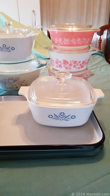 MaxSold Auction: This online auction features La-Z-Boy recliner, retro china cabinet, teacup/saucer sets, gardening tools, brass lighting fixtures, upright piano, tiled top coffee table, snowblower, lawnmower, patio furniture, electric stoves, refrigerators, depression glass, vintage ladies hats, sewing machines, small kitchen appliances, cedar chest, costume jewelry, collector plates, washer, dryer, area rugs and much more!