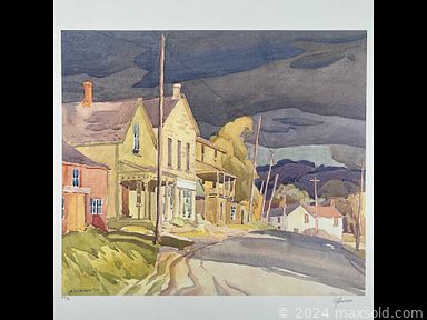 MaxSold Auction: This online auction features Joan Miro lithograph, AJ Casson lithographs, antique woodcuts, Morley Kakepetum original silkscreens, antique etching, art books, antique engravings, Brian Marion silkscreens, antique prints, Paul Klee lithographs, Norval Morrisseau original silkscreens, and more!