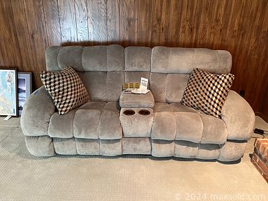 MaxSold Auction: This online auction includes furniture such as Stanley dining table and chairs, Stanley dresser, lighted display cabinet, power reclining sofa, power recliners, wood tables, and sectional sofa, pottery, home decor, LG TV, stained glass, lamps, Maytag washer, Maytag dryer, Honda riding mower and much more!