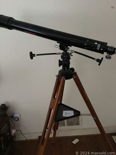 MaxSold Auction: This online auction features sports equipment, office supplies, telescopes, tea cart, vintage rush chairs, beer stein, hand tools, small kitchen appliances, pipes, area rugs, sewing machine, office supplies, NIB turntables, cedar chest, desk & chair, garden supplies, outdoor games, patio furniture, and much more.