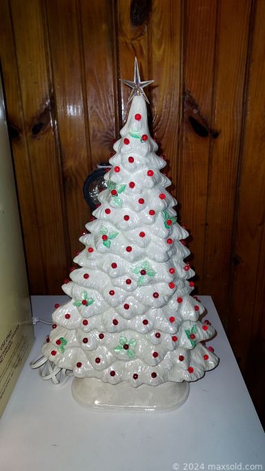 MaxSold Auction: This online auction features vintage range, barware, vintage unpainted ceramics, Atari game system, small kitchen appliances, exercise equipment, luggage set, sewing machine, vintage ceramic Christmas tree, vintage cast iron stove, power & hand tools, vintage chest of drawers, home healthcare, watches, crystal prism table lamps, women\'s clothes & shoes, TVs, curio cabinet, Stiffel lamps, refrigerator, canopy bed, Lenox swans, Asian style furniture and much more!