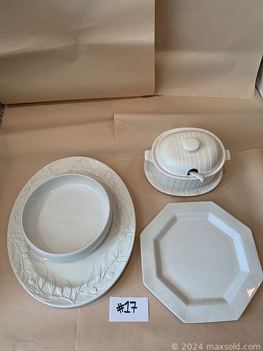 MaxSold Auction: This online auction features various items such as  Wood Coal Box, Accessories, a Painted Vase, Glass Cake Stand, Bowl, Liquor Decanters, Birks Sterling Silver, Stemware, China Teacups & Saucers, Bernardaud Limoges and much more.