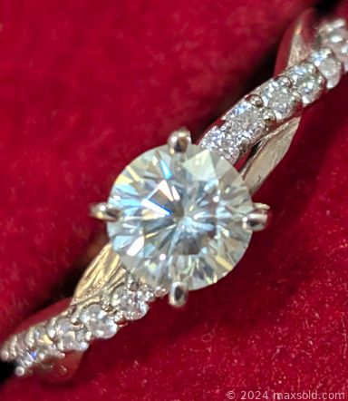 MaxSold Auction: This online auction features Moissanite jewelry, gold jewelry, gemstone jewelry, loose gemstones, silver jewelry, coins, jadeite, jewelry boxes, and much, much, more!!!