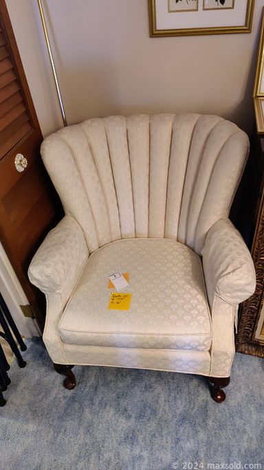 MaxSold Auction: This online auction features gold and silver jewelry, framed wall art, sterling silver, fine china, furniture such as Ethan Allen dry sink, armchairs, Drexel buffet, and mahogany dining table, lamps, glassware and much more!