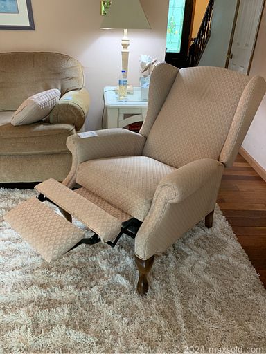 MaxSold Auction: This online auction features Waterford, Limoges, furniture such as curio cabinet, drop leaf coffee table, sofas, wood table with chairs, king side bed and dressers, exercise equipment, lamps, DVDs, CDs, small kitchen appliances, power tools and much more!