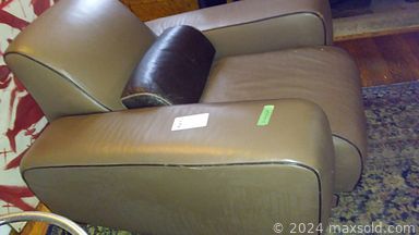 MaxSold Auction: This online auction features stealing silver, silver plate, Wedgwood, Royal Doulton, furniture such as three seat sofa, wood table with inlay, wood dresser, art deco leather chairs and outdoor tables, shelving units, wall art, home decor, area rugs, Sears refrigerator, kitchenware, glassware, power tools, Napoleon BBQ and much more!