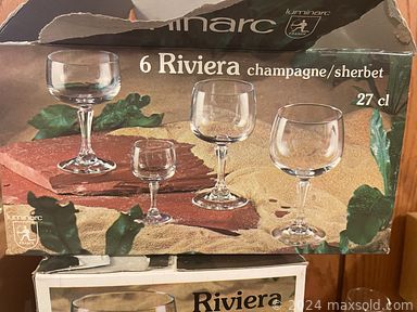 MaxSold Auction: This online auction includes framed art, glassware, vintage lamps, power tools, planters, small appliances, furniture such as dining chairs, dining table, sectional sofa, dressers, china cabinet, stereo cabinet and side tables, ladders, kitchenware, canning supplies, and much more!