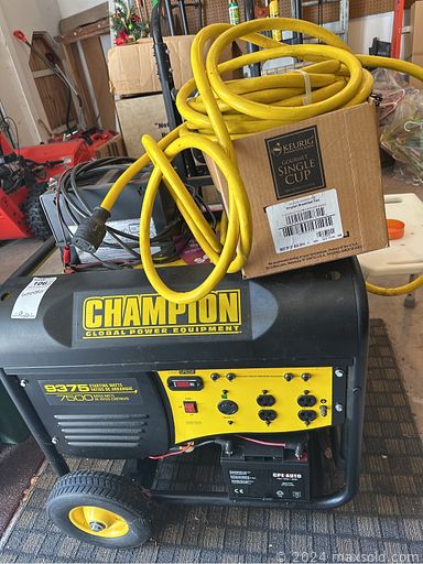 MaxSold Auction: This online auction features Champion generator, costume jewelry, hand tools, hardware, care care items, gardening tools, furniture such as Broyhill side tables, Broyhill couch, antique rocking chair, dining table, dining chairs, antique dry sink and dining hutch, kitchenware, glassware, lamps, DVDs, vinyl albums, Sony stereo, and much more!\nThis online auction includes Champion generator, costume jewelry, hand tools, hardware, care care items, gardening tools, furniture such as Broyhill side tables, Broyhill couch, antique rocking chair, dining table, dining chairs, antique dry sink and dining hutch, kitchenware, glassware, lamps, DVDs, vinyl albums, Sony stereo, and much more!This online auction includes Champion generator, costume jewelry, hand tools, hardware, care care items, gardening tools, furniture such as Broyhill side tables, Broyhill couch, antique rocking chair, dining table, dining chairs, antique dry sink and dining hutch, kitchenware, glassware, lamps, DVDs, vinyl albums, Sony stereo, and much more!