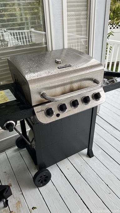 MaxSold Auction: This online auction features vintage pewter tea set, gold-tone trunk, mirrored plant stands, BBQ grill, patio furniture, telescope, stoneware crock, desk/dresser combo, inversion table, refrigerator, garden pots, Legos, brass bed, acoustic guitars, live plants and much more!