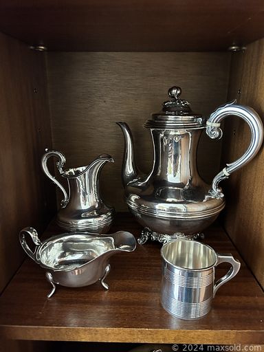 MaxSold Auction: This online auction includes furniture such as dressers, rattan sunroom table and chairs, folding card tables, kitchen stools, end table, queen bedframe, bookcase, desk, wardrobe, glass door buffet, dining table, Belling and Co. warming cupboard and others, dining accessories, silverplate, Noritake, Royal Doulton, Spode and other china, lamps, wall art, vintage sewing machine, TV, shower chair, kitchenware, luggage, cleaning supplies, household supplies, rugs and more!