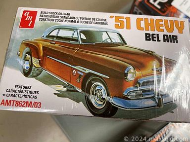 MaxSold Auction: This Charity/Fundraising Online Auction features NIB Model Car Kits, NIB Small Kitchen Appliances, Crystal Decanter, Collector Plates, Fishing Gear, Collector Plates, Toby Mugs, Board Games, Jewellery, Watches, Bunnykins and much more!