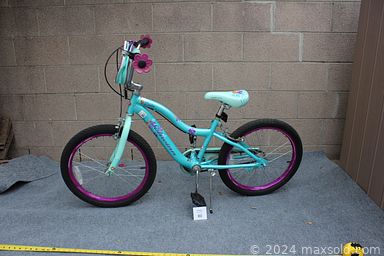 MaxSold Auction: This online auction features furniture such as a closet, dresser, mango wood side table and others, bicycles, kitchenware, small kitchen appliances, ukulele, jewelry, art sets, American Girl doll and accessories, Barbies, accessories, outdoor playhouse, glass terrarium kit, Bavaria china, silver serving pieces, linens, party supplies, yard tools, karaoke machine, DVDs books, shoes, clothing, Insignia mini fridge, Samsung refrigerator and much more!