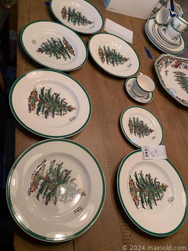 MaxSold Auction: This online auction features wall clocks, Christmas platters, baking pan and trivet, cookie jar, rugs, Christmas décor, ottoman and JVC television. Also includes fishing gear, thermos grill, tools and yard tools, ice cream maker, cat carrier, coolers, toolbox and electronics. Includes metal shelves, dresser, desk, table, bed, China cabinet and loveseat and much more!