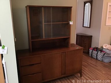 MaxSold Auction: This online auction includes furniture such as a vintage china cabinet, hall table, desk, armchair, dresser, bedframes, file cabinet, bench, dining table set and others, servingware, Bavarian, Foley and other china, bar accessories, kitchenware, small kitchen appliances, yard tools, garden supplies, books, wall art, lamps, Fenton, Degenhart and other glass figures, Goebel, Hummel and other figurines, storage totes, men’s accessories, barometer and much more!