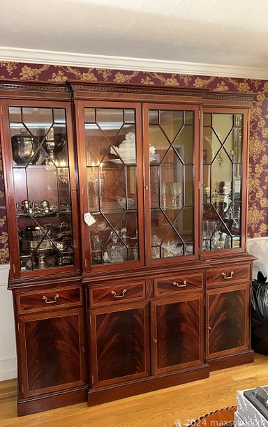 MaxSold Auction: This online auction includes furniture such as a wicker patio set, bistro set, display cabinet, vintage desk, file cabinet, dining table, chairs, bedframes, dresser, coffee table, recliner, dry bar, dining chairs and others, crystal barware, kitchenware, small kitchen appliances, silverplate, Waterford, mirror, wall art, candles, lamps and shades, clocks, jewelry, accessories, bags, planters, ceramics, office supplies, rugs, cleaning supplies, George Foreman grill, Beatrix Potter books, toys, Christmas and other seasonal decor, dehumidifier, exercise equipment and many more!