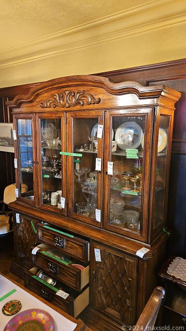 MaxSold Auction: This online auction includes furniture such as vintage armchairs, bookcases, futon, end tables, coffee table, console table, dining table, chairs, drafting table, desk, china cabinet and others, vinyl records, books, board games, toys, Wedgwood, Royal Albert, Winterling and other china, silverplated flatware, kitchenware, small kitchen appliances, office supplies, wall art, sewing notions, clothing, bags, accessories, jewelry, electronics, home goods, air conditioner, lamps, linens, solid doors, piano and many more!