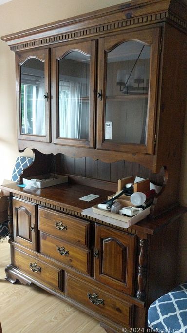 MaxSold Auction: This online auction features furniture such as folding chairs, dresser, office chair, loveseat, rolltop desk, corner hutch and more, kitchenware, Corelle dishware, small kitchen appliances, Craftsman cleaning system, yard tools, Charbroil grill, wall art, Barbie dolls, holiday decor, games, accessories, cleaning supplies, Blueware, toys, books, shop vac, power tools and much more!