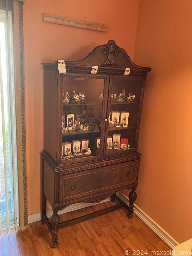 MaxSold Auction: This online auction features Rustic Dining Table With Benches, Cast Iron Woodburning Stove, China Closet, Hallmark Frosty Friends, Vintage Framed Art, Floor Lamps, Electric Metal Lead Fountain and much more!