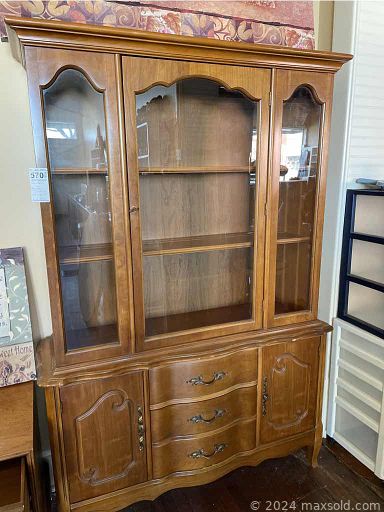 MaxSold Auction: This online auction features furniture such as antique dressers, armchairs, sleeper sofa, Henredon table, and china hutch, décor such as oak whiskey barrel, framed wall art, crystal, ceramics, and seasonal decorations, silverplate such as cutlery and holloware, sporting equipment such as Schwinn bicycles, fashion such as leather jackets and varsity jackets, electronics such as monitors, printers, and speakers and much more!