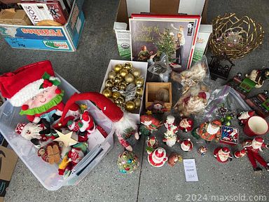 MaxSold Auction: This online auction features furniture such as chairs, dining table, sideboard, desk, office supplies, electronics, kitchenware, small kitchen appliances, accessories, garden decor, outdoor heater, cleaning supplies, tools, wall art, seasonal decor and much more!