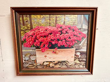 MaxSold Auction: This online auction features antique gingerbread clock, Japanese garden seat, garden art, vintage Chinese planter, stone carvings, art glass, rooster collection, area rugs, Depression glass, Swarovski figurines, planters, Southwest pottery, Hoselton sculptures, teacup/saucer sets, silver, gold & costume jewelry, smoking pipes, Daphne Odjig print, women’s clothing, comics, Cranberry glass, Pokémon cards, and more!