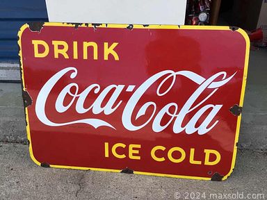 MaxSold Auction: This online auction features Coca-Cola memorabilia, including cooler, collectors’ items, playing cards, Christmas decorations, model trucks, mugs and toy vehicles. Includes pins and magnets, lunchbox, coke tins, canisters, cards, lamps, stained glass and cassette player. Also includes calendars, Coca Cola splash Barbie, plates and much more!
